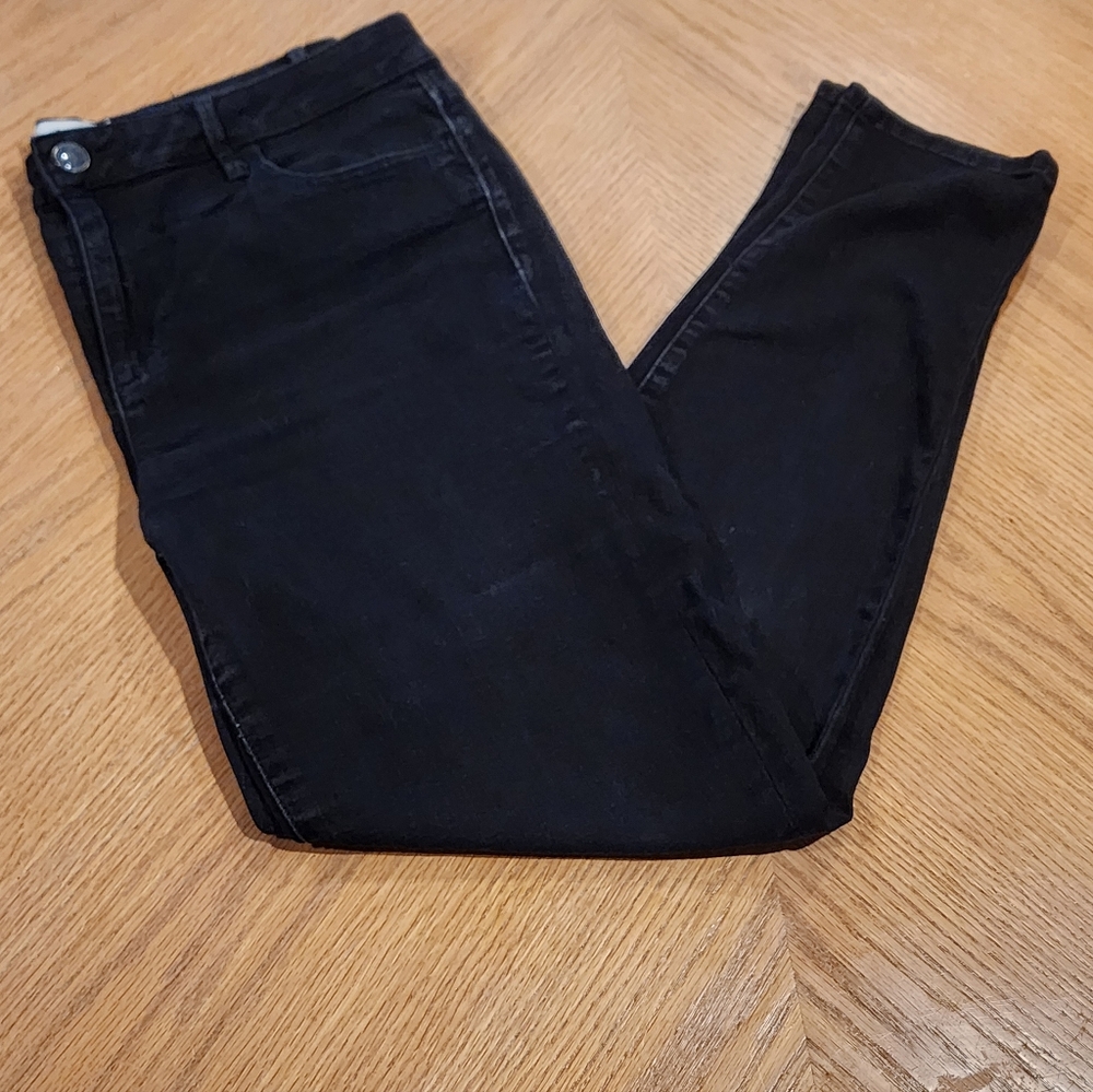Rachel Roy Black Denim Jeans, Size 32